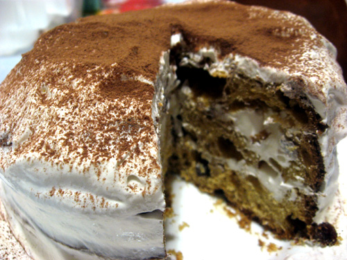 bolo de panetone